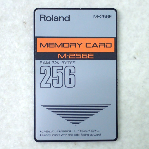 Scheda memoria roland - di,
