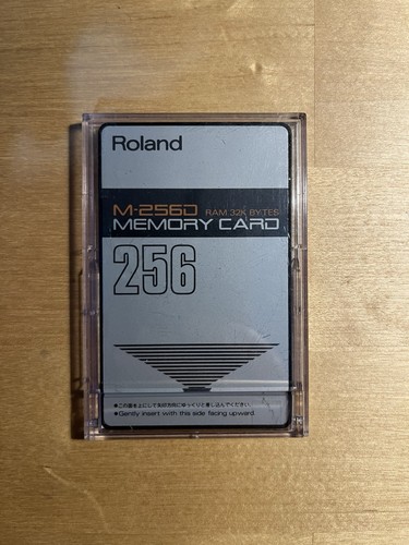 Roland 256d memory - card, 256
